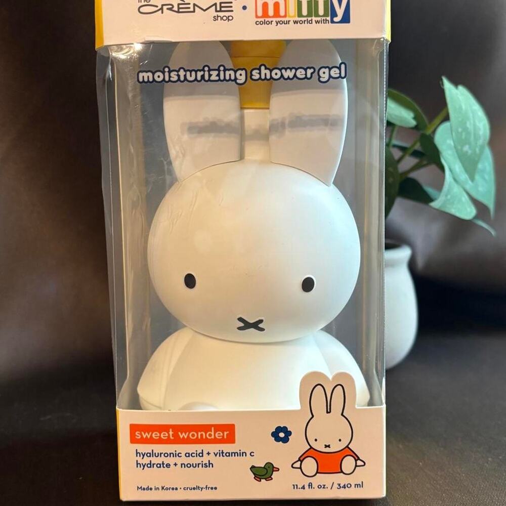 Creme Shop x Miffy shower gel with hyaluronic acid and vitamin C